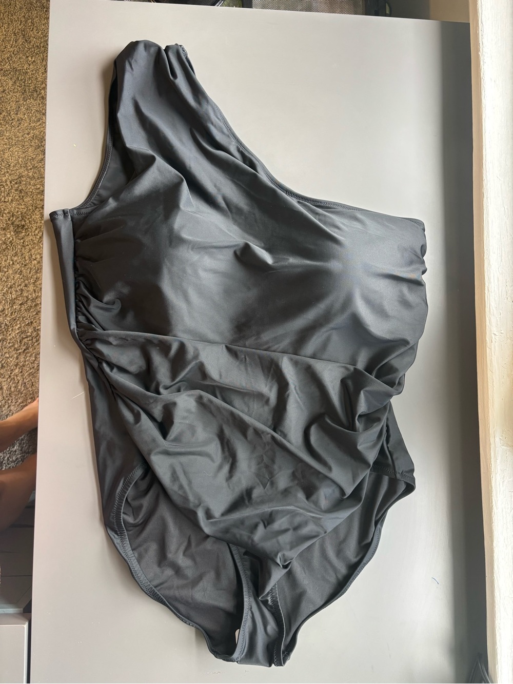 NWT J. Crew One Shoulder Swimsuit- 22